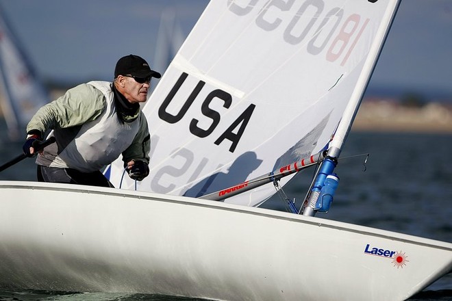 Alden Shattuck,USA 180050 - Laser Masters World Championships ©  Paul Wyeth / RYA http://www.rya.org.uk