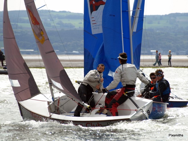 2010 Wilson Trophy British Open Team Racing Championship © Sandra Smith