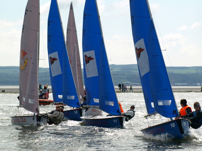 2010 Wilson Trophy British Open Team Racing Championship © Sandra Smith