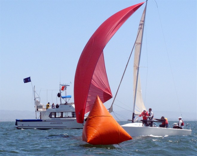 Porter- Brun takes the gun - Melges 24 2010 Yachting Cup SDYC Day One © Lynn Fitzpatrick