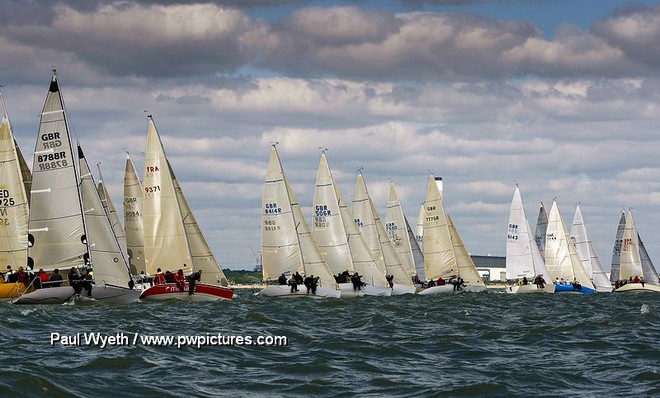 Day two at the Coutts Quarter Ton Cup, Cowes © Paul Wyeth / www.pwpictures.com http://www.pwpictures.com