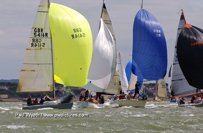 Day 2 at the  Coutts Quarter Ton Cup, Cowes © Paul Wyeth / www.pwpictures.com http://www.pwpictures.com