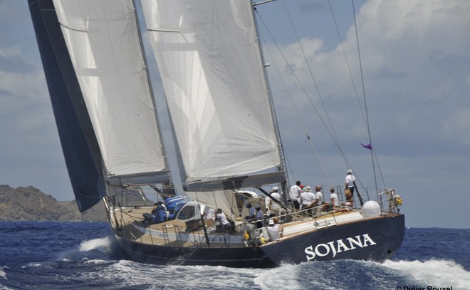 Sojana - Voiles de Saint-Barth 2010 (© Didier Rouxel) © Les Voiles de St. Barth http://www.lesvoilesdesaintbarth.com