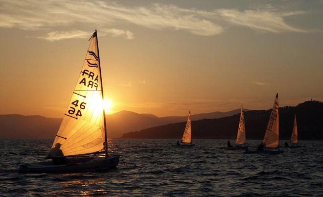 sunset - Finn World Masters 2010 © Tosca Zambra httP://www.fotozambra.it