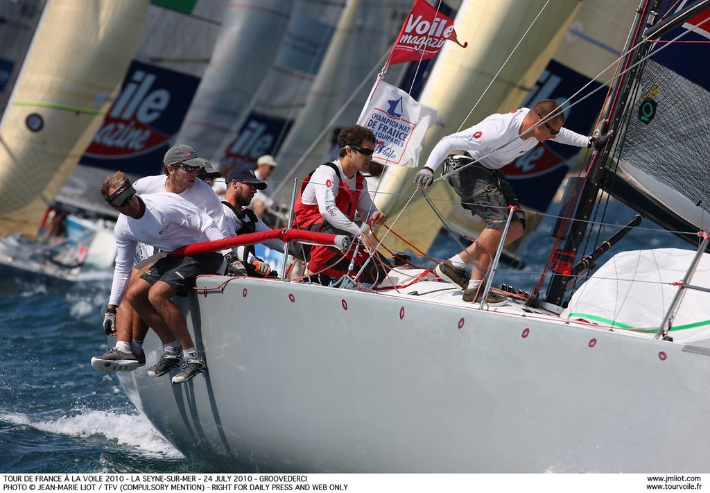 TOUR DE FRANCE A LA VOILE 2010<br />
LA SEYNE-SUR-MER LE 24 JUILLET 2010  © Jean-Marie Liot