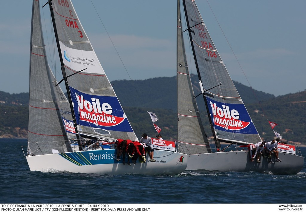 TOUR DE FRANCE A LA VOILE 2010<br />
LA SEYNE-SUR-MER LE 24 JUILLET 2010  © Jean-Marie Liot