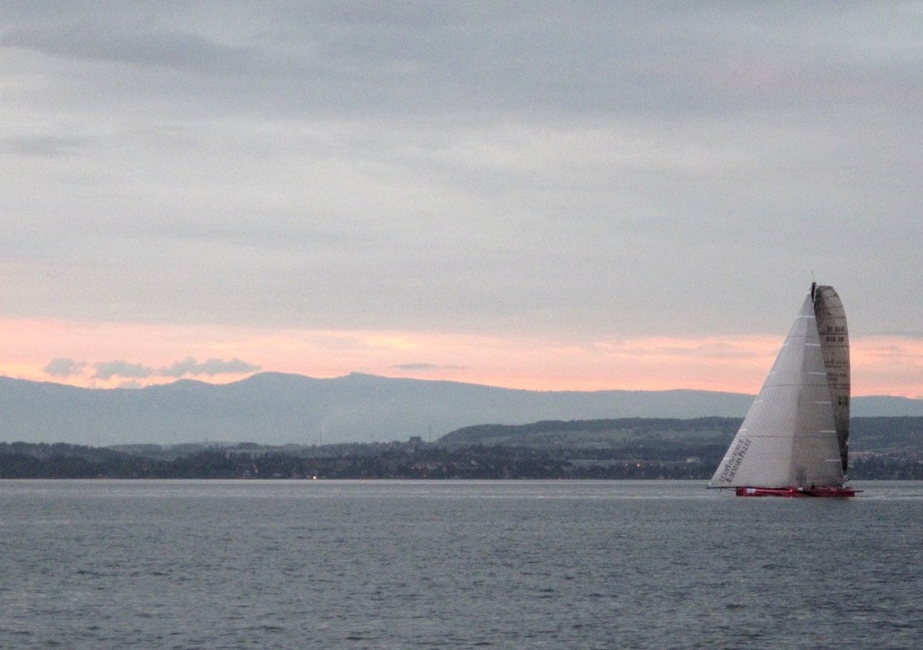 The majority of the fleet is still on the 1st leg but the winner Ladycat is returning to Geneva - Lake Geneva Bol d’Or: A fine victory for Dona Bertarelli  © Jobé Jean Philippe