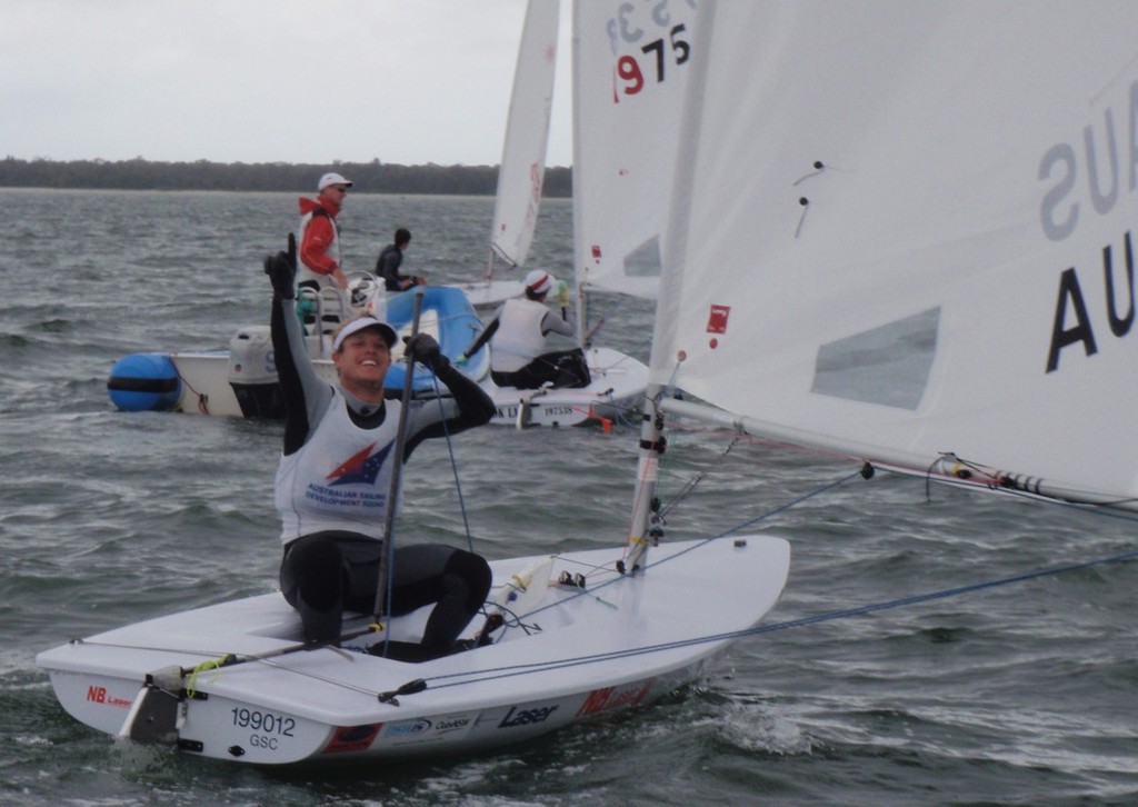 2011 Australian Laser Champion, Tom Burton (NSW) photo copyright ALCA Media taken at  and featuring the  class