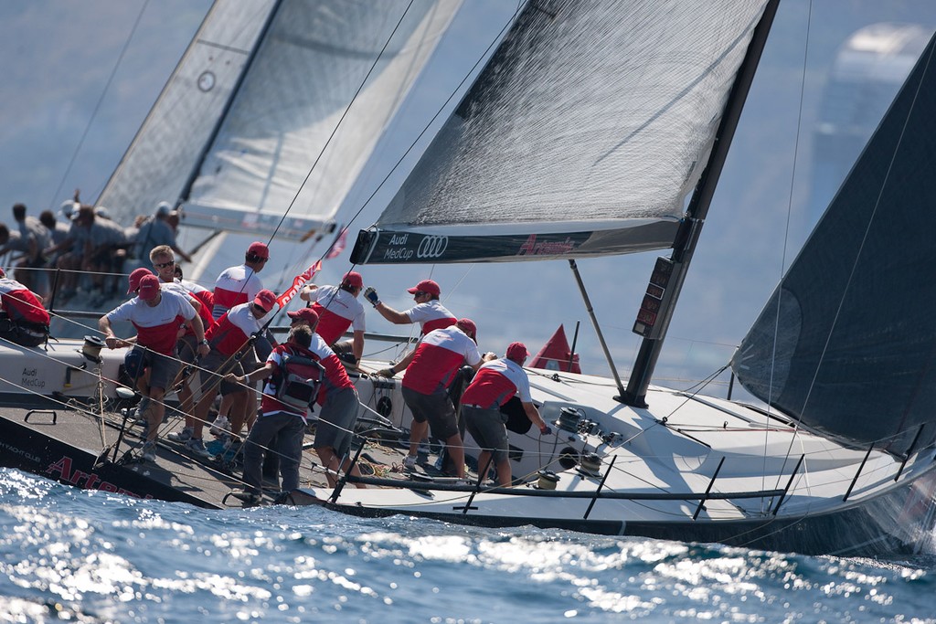 Third day of the AUDI MedCup Barcelona, Spain, 23rd July 2010, Camper Regatta - Conde de Godo Trophy (21-25 July 2010)  © Sander van der Borch / Artemis Racing http://www.sandervanderborch.com