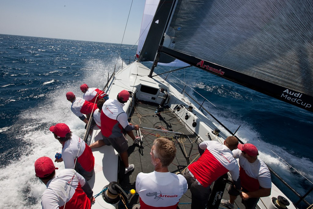 AUDI MedCup Cartagena, Spain, 28th August 2010,  trofeo Caja Mediterraneo, Region de Murcia (24 - 29 August 2010)  © Sander van der Borch / Artemis Racing http://www.sandervanderborch.com