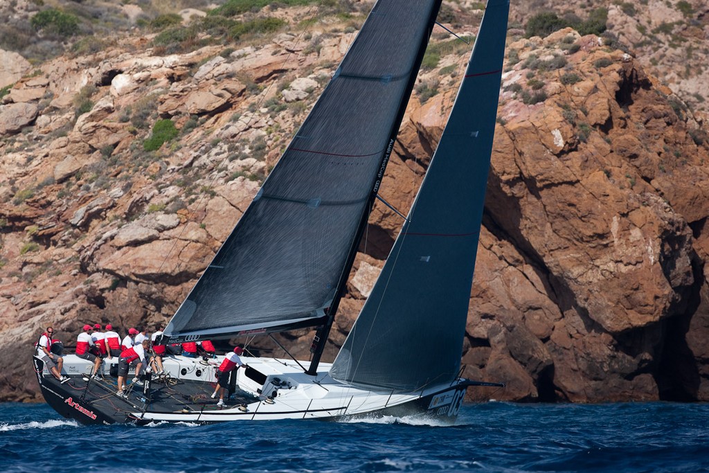 AUDI MedCup Cartagena, Spain, 28th August 2010,  trofeo Caja Mediterraneo, Region de Murcia (24 - 29 August 2010) © Sander van der Borch / Artemis Racing http://www.sandervanderborch.com
