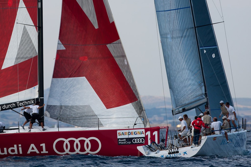 Bribon and Audi A1 crash - Audi MedCup Circuit © Sander van der Borch http://www.sandervanderborch.com
