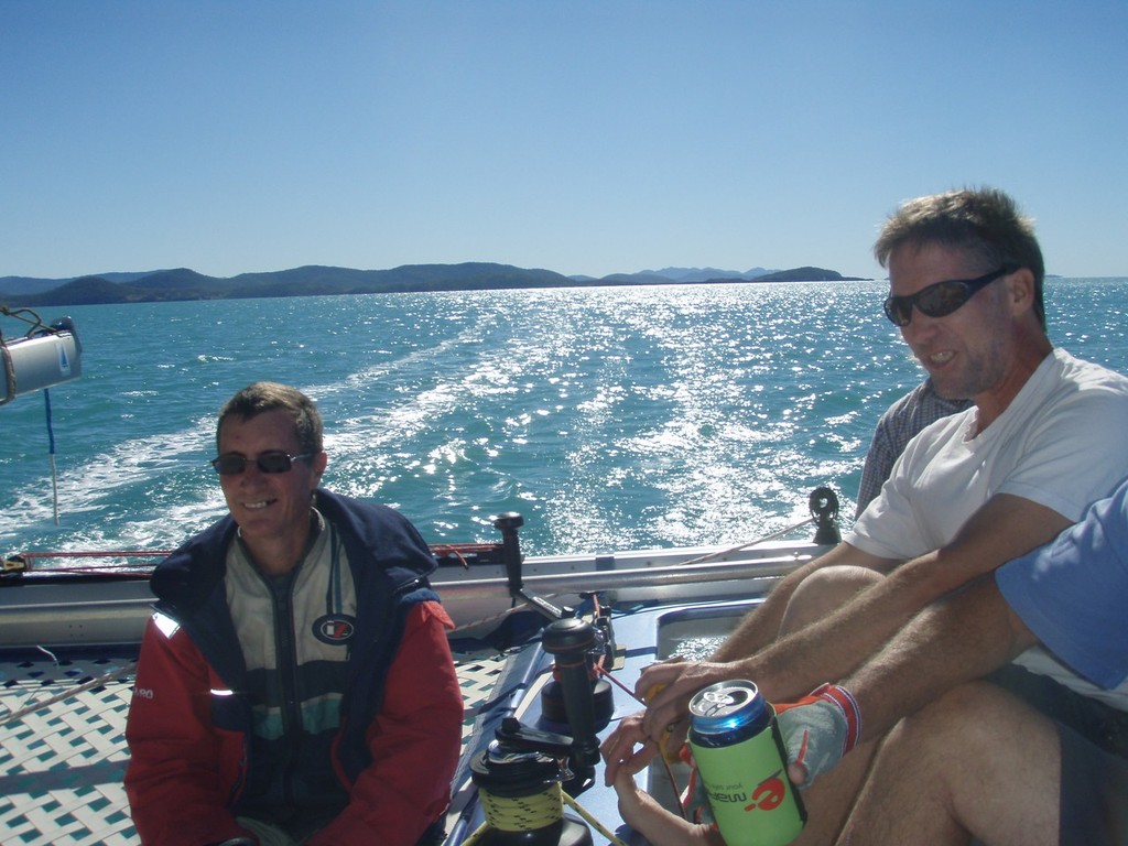 Dave (Chippy) Chittleborough & Peter (Pinhead) Miller  - Airlie Beach Race Week 2010 © e-marineworld Reiger