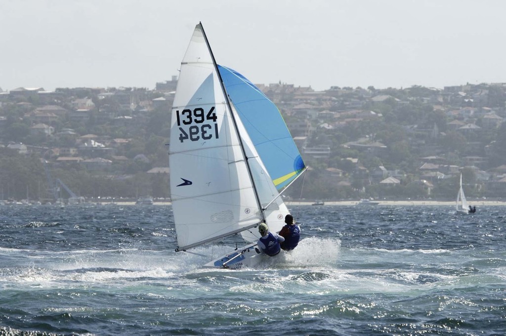 1394 Whomp Nick and Shaun Connor M16'SSC - 2010-2011 NSW Flying 11 State Championship photo copyright David Price taken at  and featuring the  class