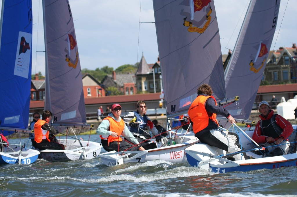 2010 Wilson Trophy: Royal Thames in fierce battle against Newcastle photo copyright Phil Shepherd taken at  and featuring the  class