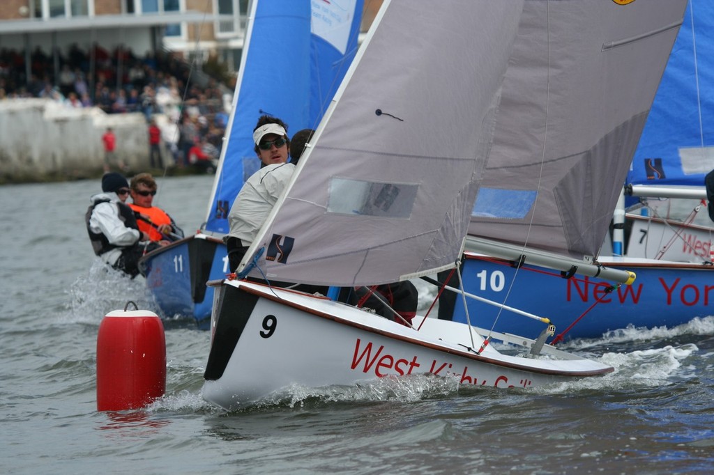 2010 Wilson Trophy : West Kirby Hawks take first mark photo copyright Phil Shepherd taken at  and featuring the  class