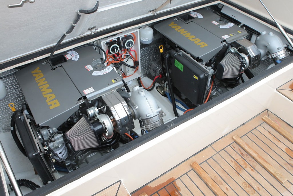 Dual Yanmar 4BY2’s © Yanmar Marine http://www.yanmar.com.au