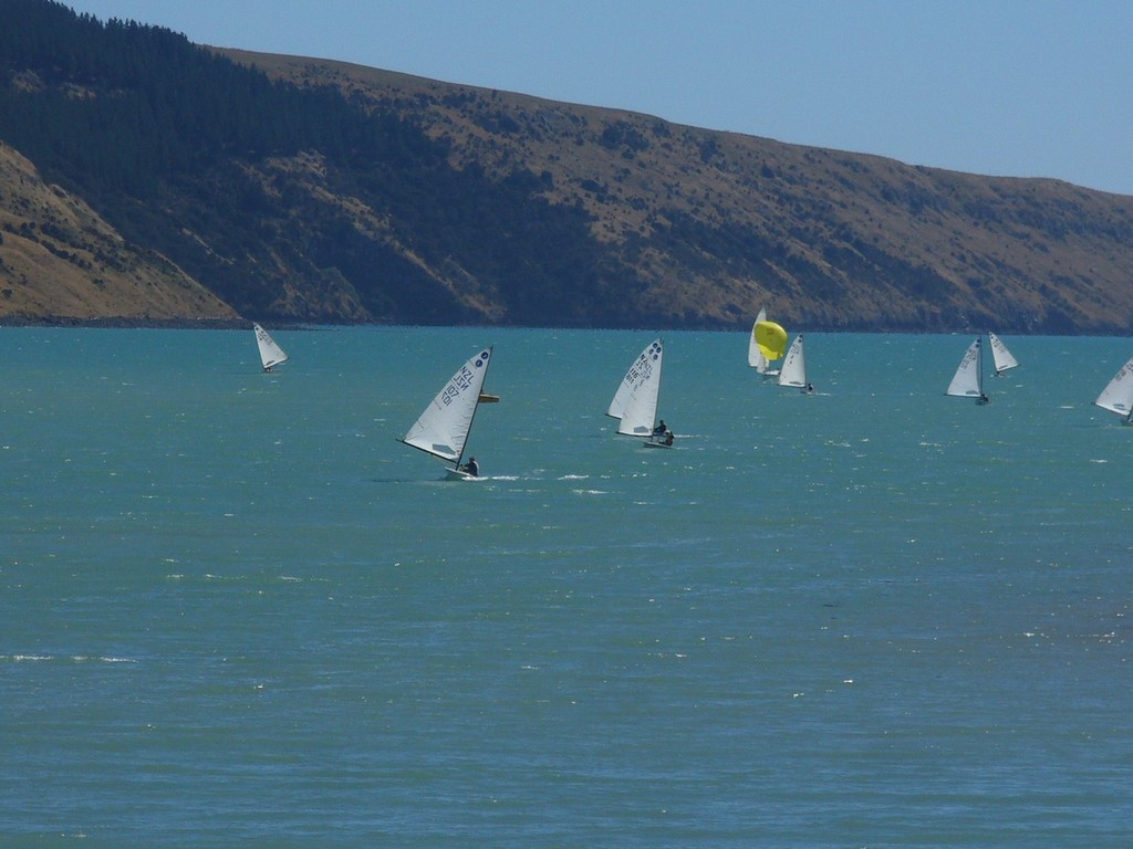 Downwind - 2010 Europe Class New Zealand Championships photo copyright Antje Muller taken at  and featuring the  class
