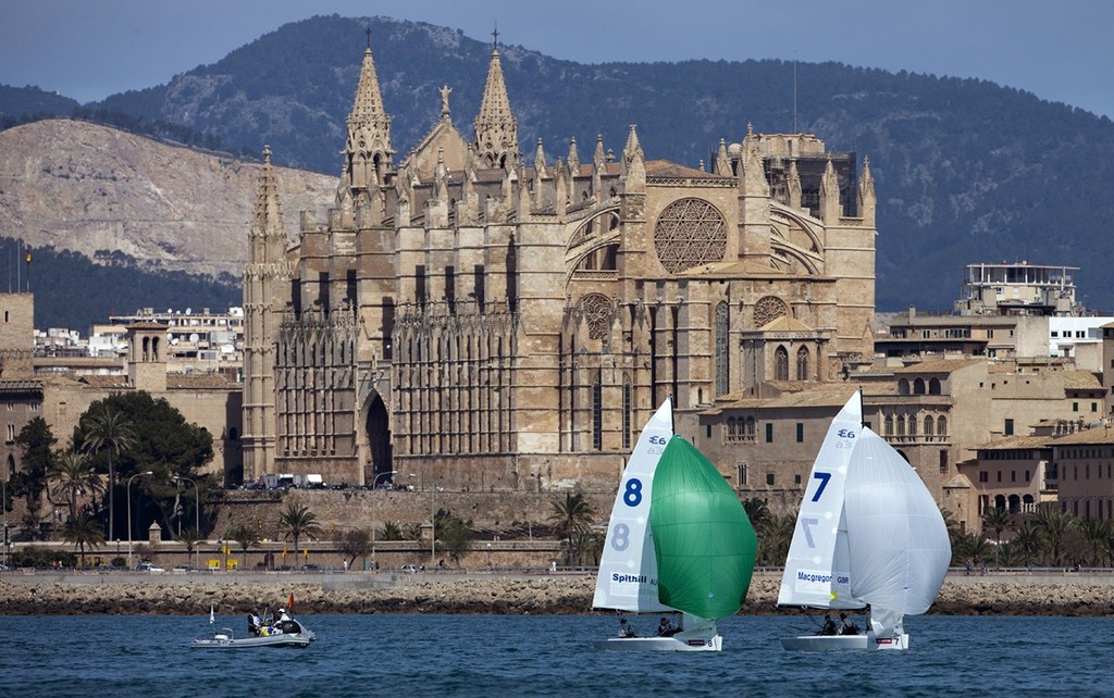 Elliott 6M matchracing - Princess Sofia Cup, Palma, April 2010 ©  Richard Langdon http://www.oceanimages.co.uk