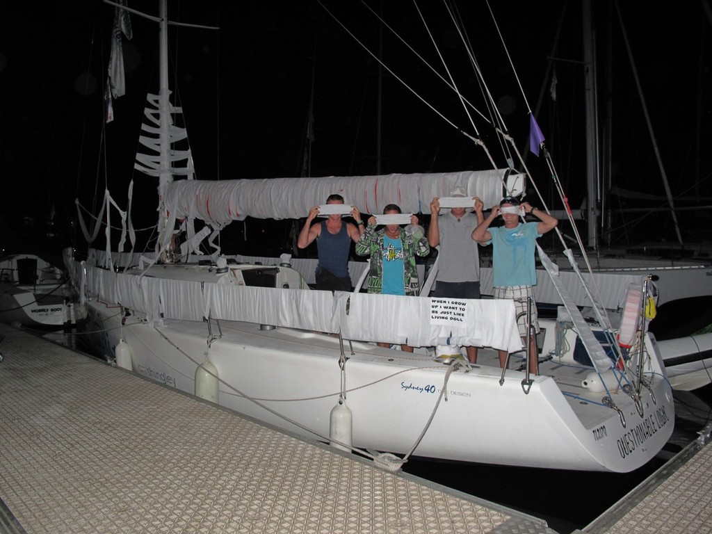 The four culprits police are looking for. - Airlie Beach Race Week © MIAA