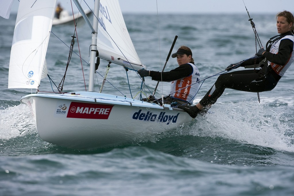 NED Lisa Westerhof and Lobke Berkhout, 470 - Princess Sofia Cup, Palma, April 2010 ©  Richard Langdon http://www.oceanimages.co.uk