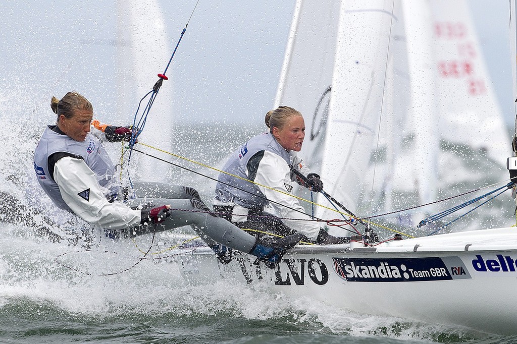 GBR Sarah Ayton and Saskia Clark, 470. - Delta Lloyd 470 World Championships ©  Richard Langdon http://www.oceanimages.co.uk