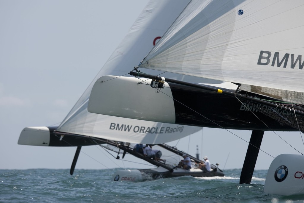 TV Trials underway in Valencia, July 2010 photo copyright Gilles Martin-Raget http://www.martin-raget.com/ taken at  and featuring the  class