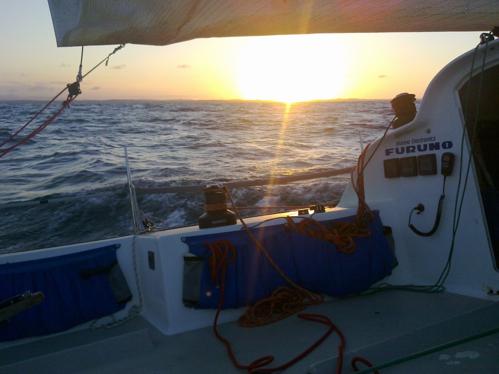 Sunset - SOS Ocean Racing First Hitout © Save Our Seas - Ocean Racing http://www.sosoceanracing.com/