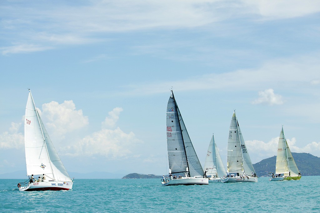 Race day 1 Sawadee.com Regatta 2010 Samui photo copyright Jaques Herremans, Samuizoom.com taken at  and featuring the  class