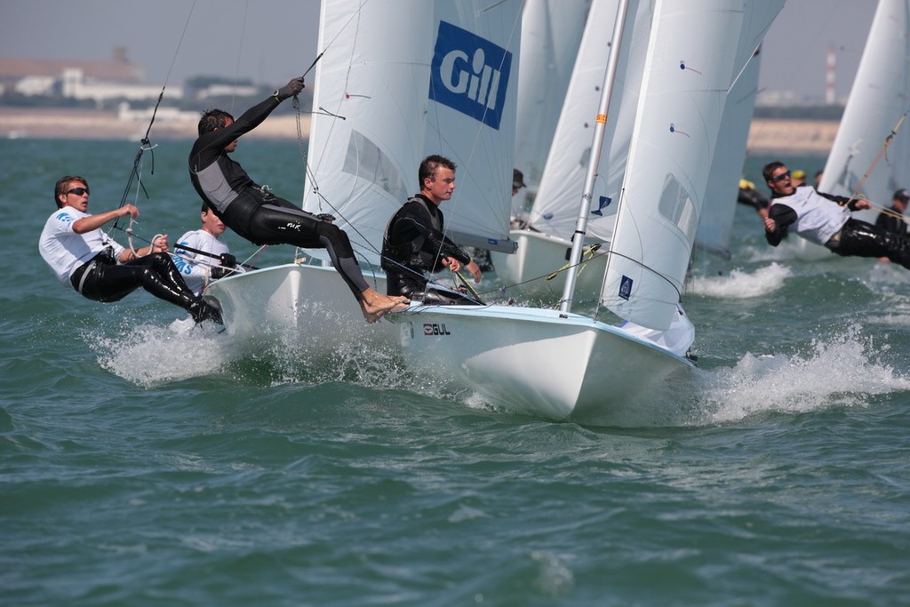 Qualifying 2010 Junior European 470 Championships photo copyright Francois Richard taken at  and featuring the  class
