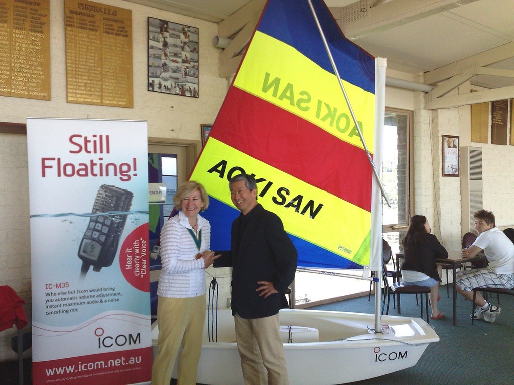 Mr Aoki and Cr Richards - Frankston Yacht Club Season Opening photo copyright Steven Cooke taken at  and featuring the  class