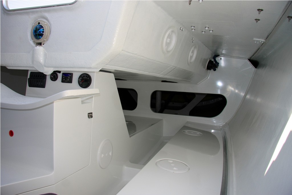 Looking aft, it has good-sized quarter berths  - Archambault M34  © Mark Rothfield
