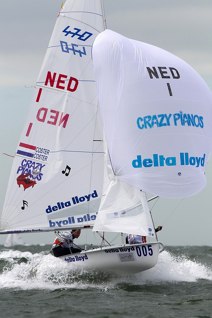 NED Sven Coster and Kalle Coster, 470. - Delta Lloyd 470 World Championships ©  Richard Langdon http://www.oceanimages.co.uk