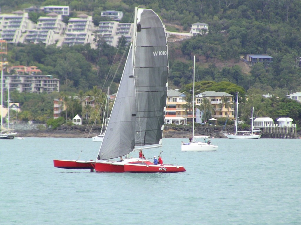 Keith Roberts - Wild Thing @ Wags last Wednesday - Airlie Beach Race Week 2010 © e-marineworld Reiger