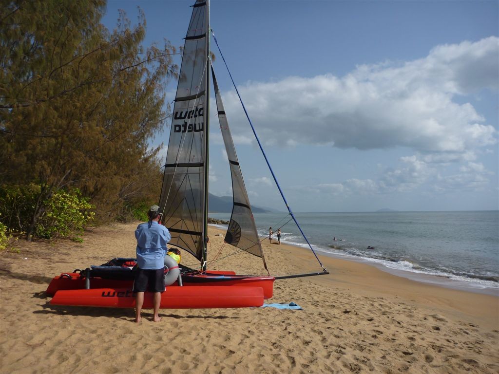 Weta Sails 350km from Townsville to Cairns © David Meade