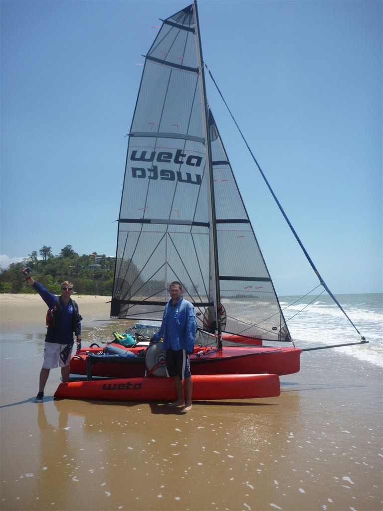 TownsvilleCairns9 - Weta Sails 350km from Townsville to Cairns photo copyright David Meade taken at  and featuring the  class