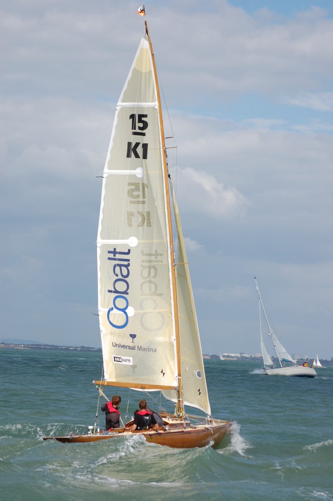 Vixen may be an old lady but she can still make 7 kts + ! photo copyright dougal henshall taken at  and featuring the  class