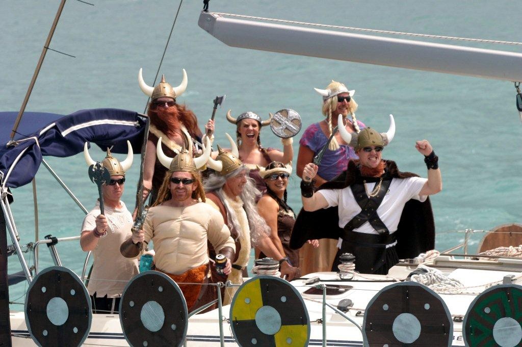 The winning Riff Raff Vikings - Great Whitsunday Fun Race photo copyright Bob Fenney taken at  and featuring the  class