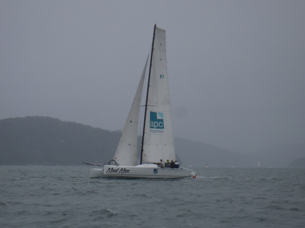 Lock Crowther Memorial Regatta inshore races- A wet day for Multihulls