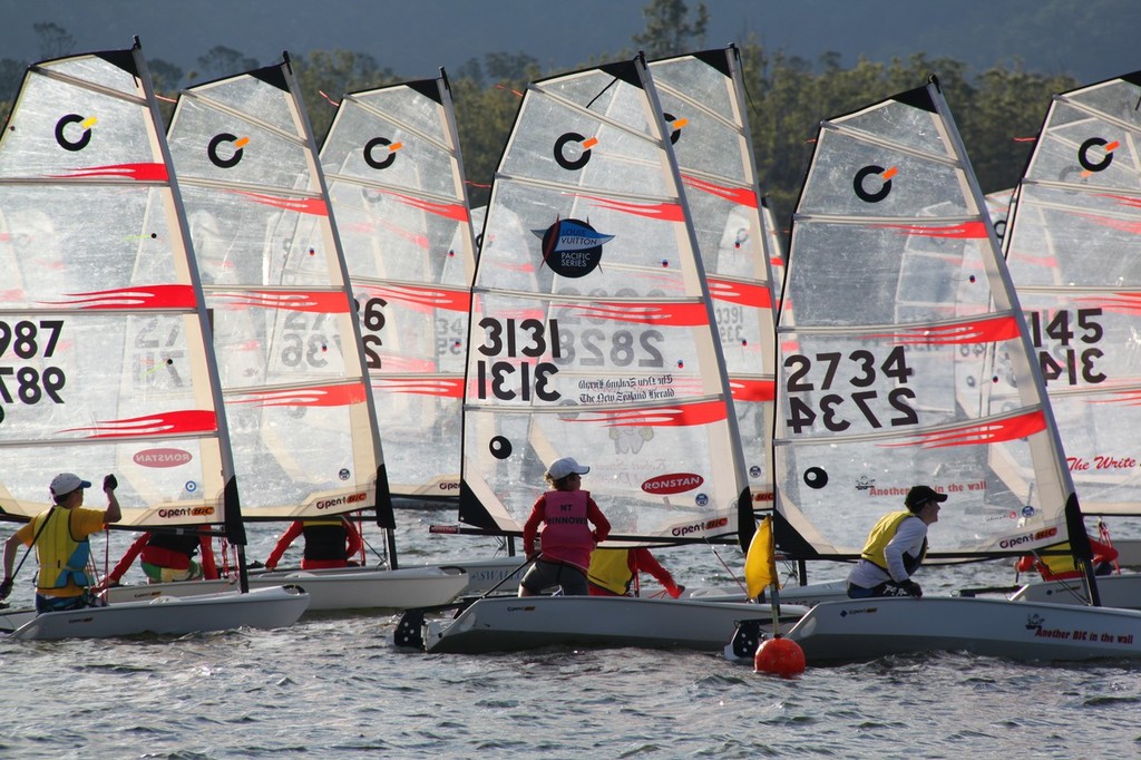 More racing action - Australian O’pen BIC Cup 2010 © Bevan McKavanagh