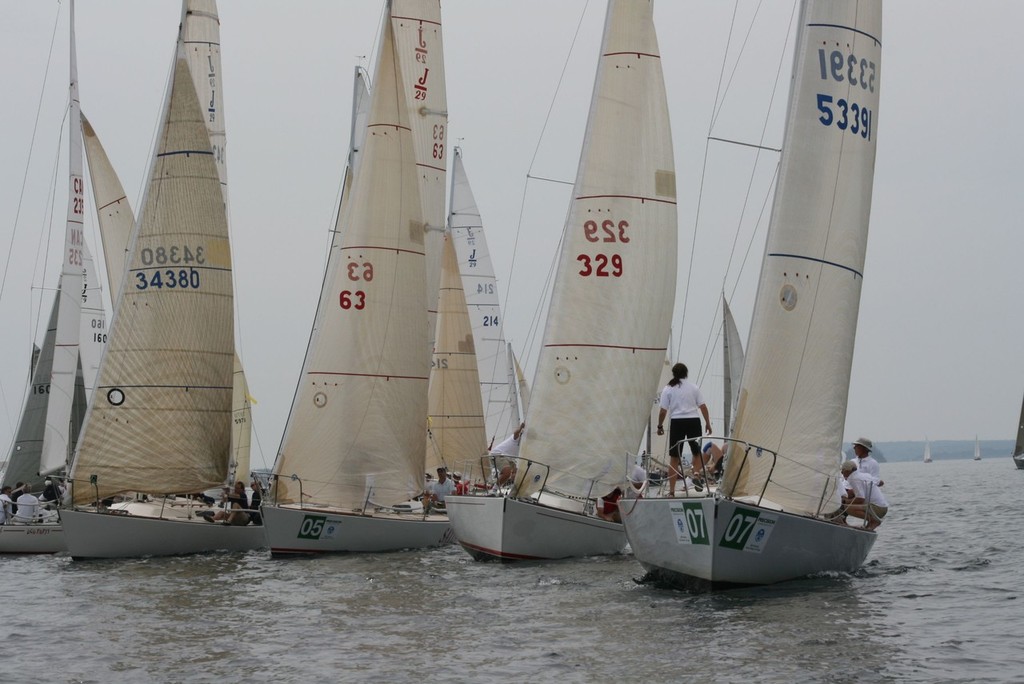 A busy start at Chester Race Week 2009! © Elizabeth A Kerr
