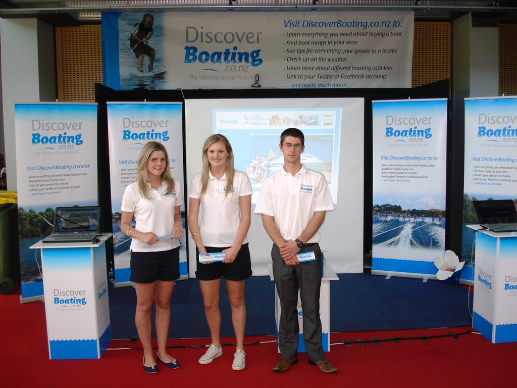 Welcomed on entry - Waikato Boat, Fishing and Leisure Show © Colin Preston