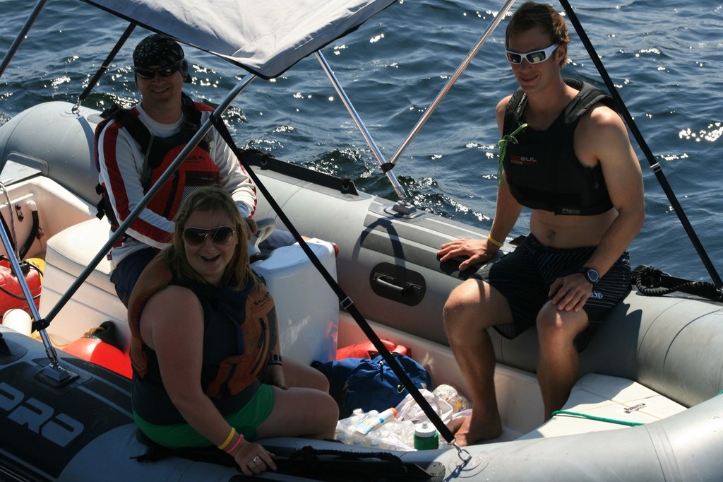 Ontario Sailing CYA coaches helping young sailors go fast! - Big Sound Challenge © Elizabeth A Kerr