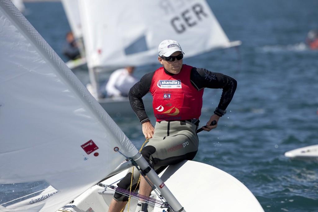 GBR NIck Thompson, Laser - Princess Sofia Cup, Palma, April 2010 ©  Richard Langdon http://www.oceanimages.co.uk