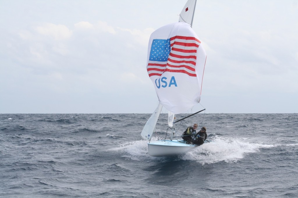 Training Miami Beach 2010 Amanda Clark & Sarah Chin 470 photo copyright Bunny Warren taken at  and featuring the  class