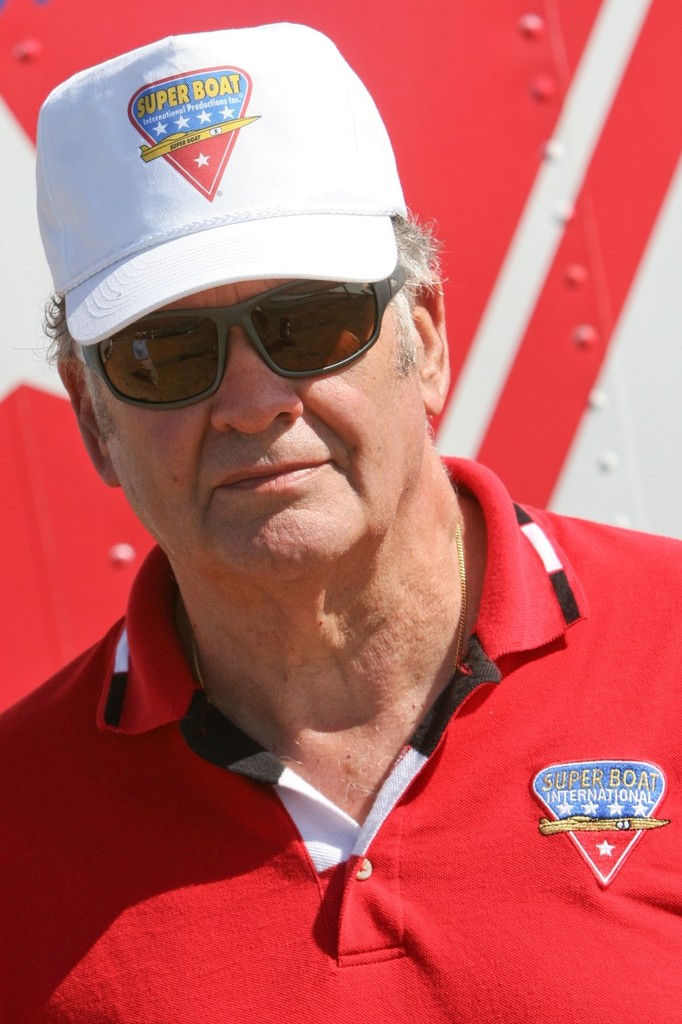 John Carbonell, President and Founder of Super Boat International. photo copyright Rodrick Cox taken at  and featuring the  class