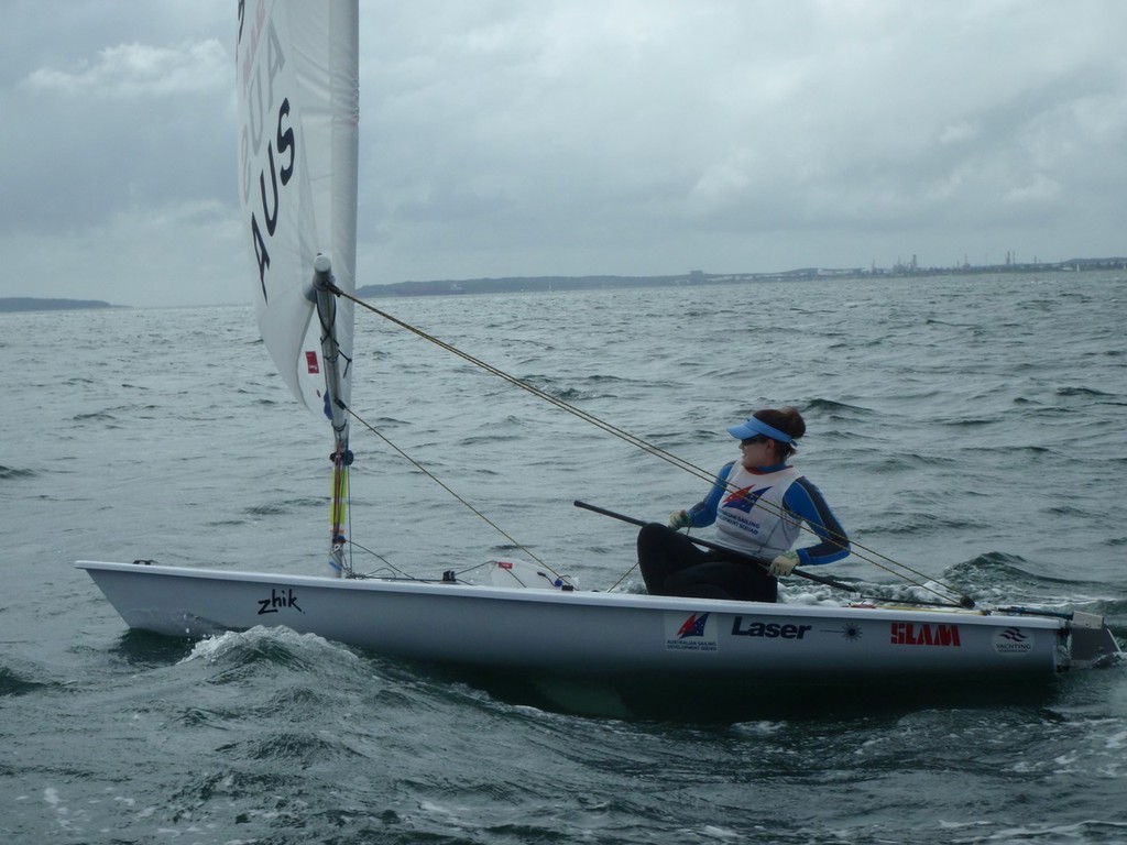 Laser Radial Women’s Championship Bronze Medallist, Ashley Stoddart © ALCA Media