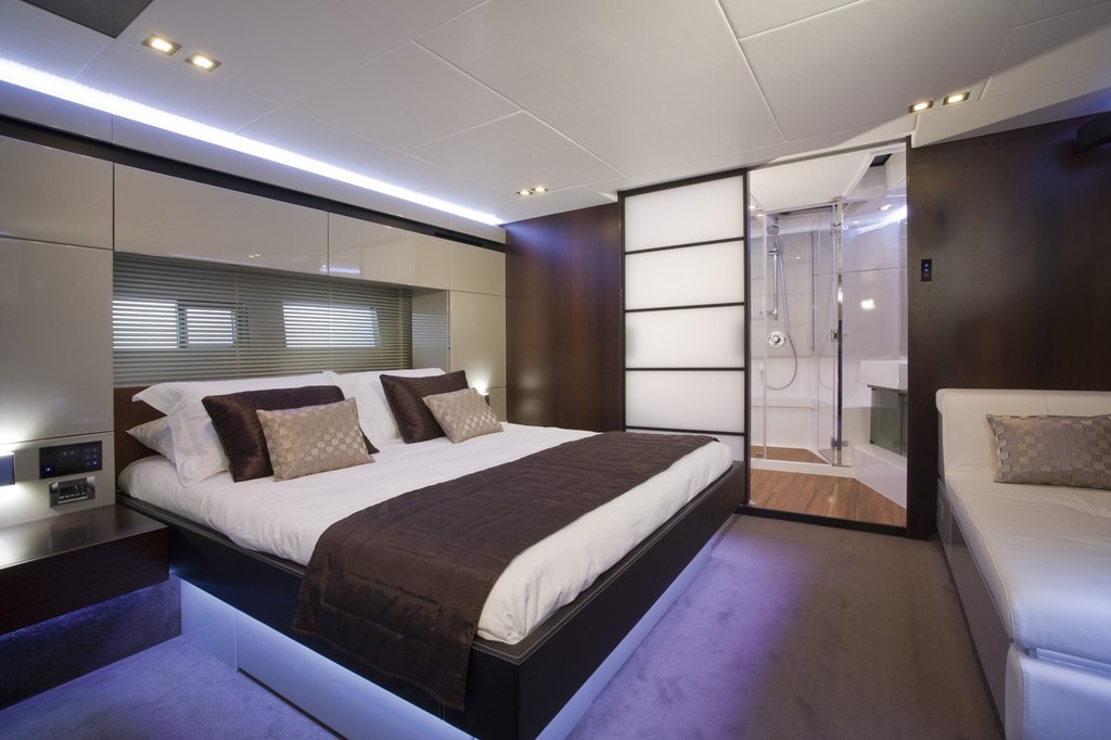 The interior looks as good as the exterior aboard the Fairline Targa 58&rsquo;. - Fairline Yachts photo copyright Fairline . taken at  and featuring the  class