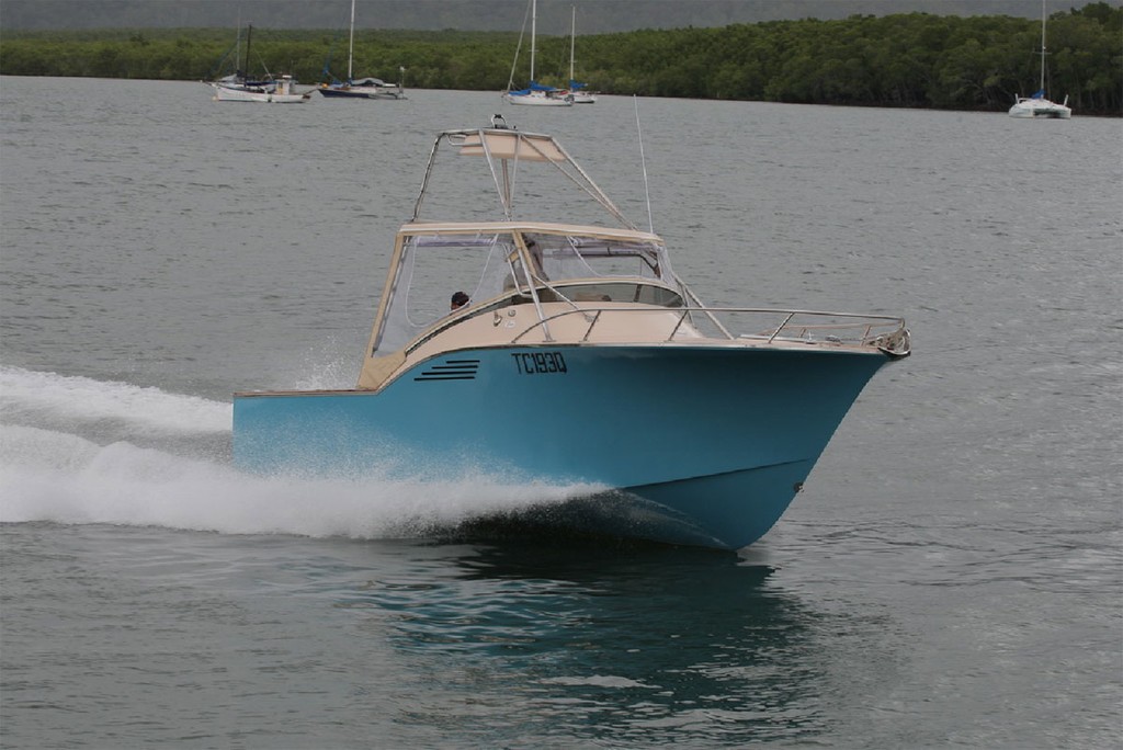 CJH 26’ Sportsfisher powered by a pair of Yanmar 4BY2-180A marine diesel engines.<br />
 © Yanmar Marine http://www.yanmar.com.au