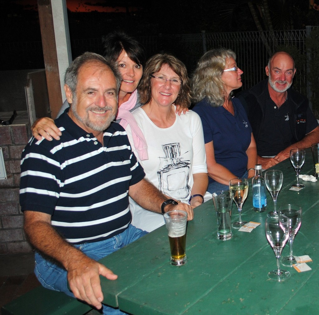 Friendships renewed during the regatta briefing evening. - Seawind Moreton Bay regatta © Imprint Media